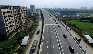 Thông xe cầu vượt thép lớn nhất Hà Nội