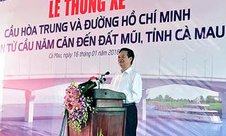 Thông xe kỹ thuật đường đến Đất Mũi Cà Mau