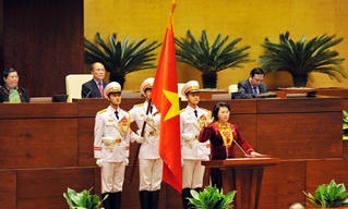 Bà Nguyễn Thị Kim Ngân tuyên thệ nhậm chức Chủ tịch QH