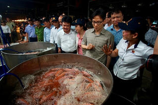 Phó Thủ tướng Vũ Đức Đam dự Lễ phát động Tháng hành động về an toàn, vệ sinh lao động