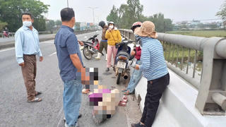 Quảng Nam: Va chạm với xe đầu kéo, 3 người trong gia đình bị thương