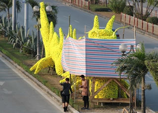 Trang điểm phố phường