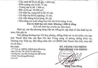 Bất an sau bão
