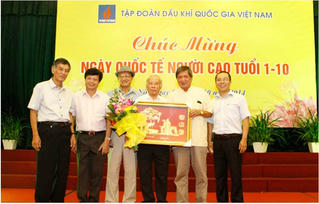 Chăm lo cán bộ hưu trí - nét sáng của văn hóa doanh nghiệp dầu khí
