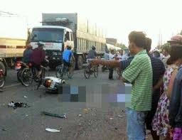 Lái xe tải không bằng lái đâm 6 người thương vong tại Đồng Nai