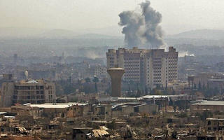 Syria: Nổ kho đạn ở thủ đô Damascus