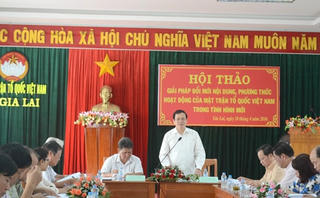 Đổi mới phương thức hoạt động trong tình hình mới