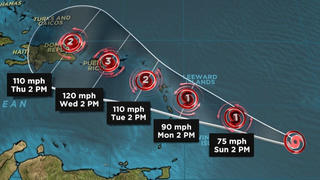 Biển Caribbe sắp hứng cơn bão mới sau siêu bão Irma