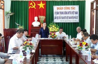 Cần giải quyết chế độ cho cán bộ Mặt trận ở khu dân cư