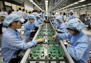 Chỉ số sản xuất công nghiệp tháng 4 tăng 7,9%