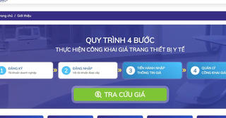 Gần 16.700 trang thiết bị y tế đã được công khai giá
