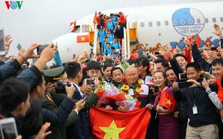 HLV Park Hang Seo về Hàn Quốc đúng ngày ông Công, ông Táo