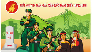 Sáng tác tranh cổ động về Ngày Toàn quốc kháng chiến