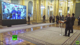 Lãnh đạo Nga, Nhật gọi điện hình ảnh tới trạm ISS
