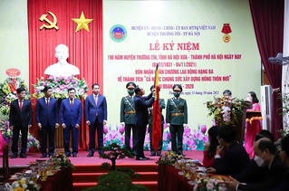 Lễ kỷ niệm 190 năm huyện Thường Tín tỉnh Hà Nội xưa – Thành phố Hà Nội ngày nay và đón nhận Huân chương Lao động hạng Ba