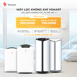 Vinsmart mở bán máy lọc không khí và giải pháp thông minh độc quyền trên Vsmart online