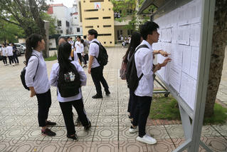 Công bố điểm thi THPT đợt 1: Tạo điều kiện cho thí sinh tra cứu nhanh, chính xác