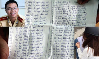 Nhiều ý kiến trái chiều vụ CSGT Đà Nẵng yêu cầu nữ sinh chép phạt