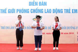 ‘Đừng để trẻ em làm việc trên đồng ruộng, hãy để trẻ em nuôi dưỡng ước mơ’