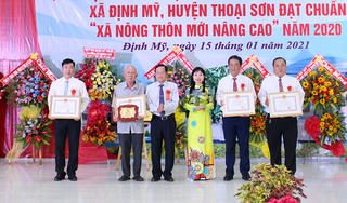 An Giang: Định Mỹ đạt chuẩn xã nông thôn mới nâng cao 