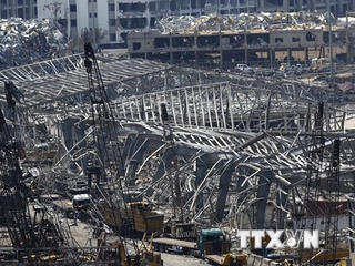 Quân đội Liban phát hiện thêm gần 4 tấn amoni nitrat ở cảng Beirut