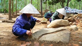 Phát hiện nhiều di vật khảo cổ tại di tích chùa Trại Cấp
