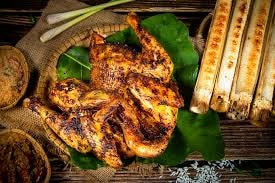 Cơm lam gà nướng Buôn Đôn