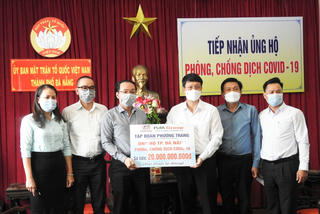 Mặt trận Đà Nẵng tiếp nhận gần 23 tỷ đồng ủng hộ phòng, chống Covid-19
