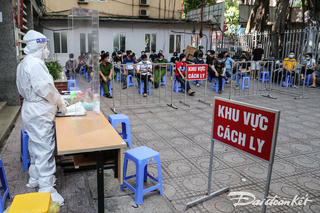 Hà Nội: Thêm 40 ca dương tính, có 4 thợ xây trong BVĐK Hà Đông