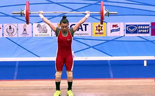 Trần Lê Quốc Toàn thất bại ở giải cử tạ VĐQG 2016