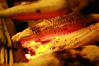 Ngô nướng ngày chớm lạnh