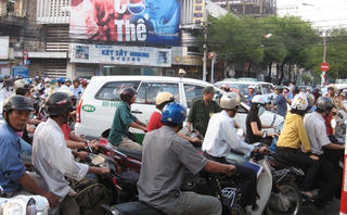 TP HCM vẫn thu phí  bảo trì đường bộ với xe máy