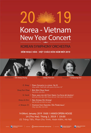 Hòa nhạc Việt - Hàn đón năm mới 2019