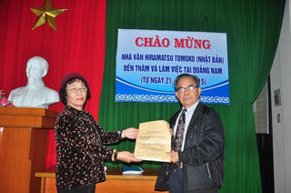 Tặng 1 triệu yên Nhật cho các nạn nhân da cam