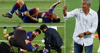 Messi có nguy cơ vắng mặt ở trận sinh tử gặp Bayern Munich