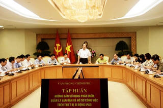 Hướng tới nền hành chính không giấy tờ