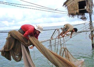 Gian nan nghề đáy hàng khơi