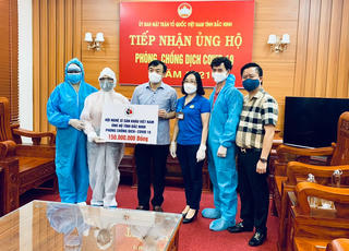 Các nghệ sĩ sân khấu ủng hộ phòng, chống dịch ở Bắc Ninh, Bắc Giang