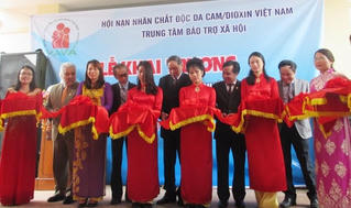 Khai trương Trung tâm bảo trợ xã hội cho nạn nhân chất độc da cam