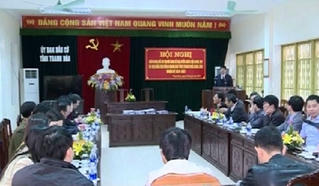 Thanh Hoá: Bàn giao danh sách chính thức người ứng cử ĐBQH và HĐND tỉnh