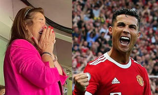 Mẹ Ronaldo bật khóc khi con trai ghi bàn, bị quý tử ‘cấm’ xem thi đấu