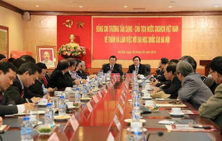 Đại học Quốc gia phải trở thành ngôi trường tầm cỡ của khu vực