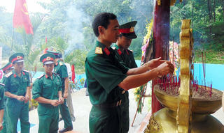 Khánh thành Nhà bia tưởng niệm liệt sĩ khe Chín Khúc