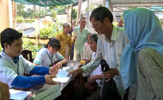 Tiền Giang: Khám bệnh, phát thuốc miễn phí cho người dân huyện Gò Công Đông