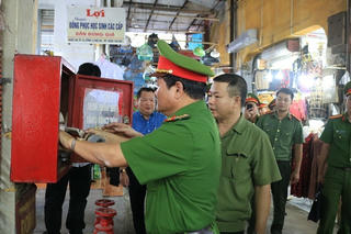 Hải Phòng: Mới có 9 trong tổng số hàng trăm chợ đạt chuẩn về PCCC 
