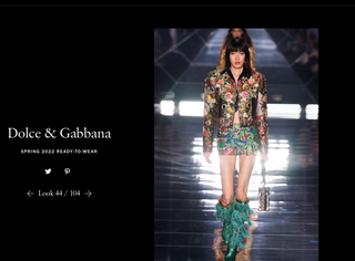 Người mẫu Việt trình diễn cho show thời trang của Dolce & Gabbana