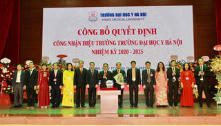 Đại học Y Hà Nội có tân Hiệu trưởng