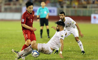 Việt Nam chia điểm với Jordan tại vòng loại Asian Cup