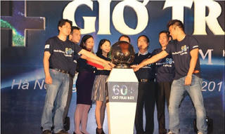 [ẢNH] Hưởng ứng chiến dịch Giờ Trái đất 2016
