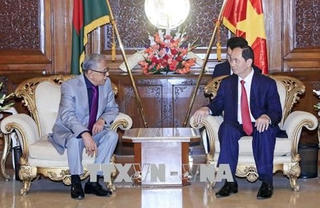 Chủ tịch nước Trần Đại Quang và Phu nhân thăm cấp Nhà nước đến Cộng hòa Nhân dân Bangladesh